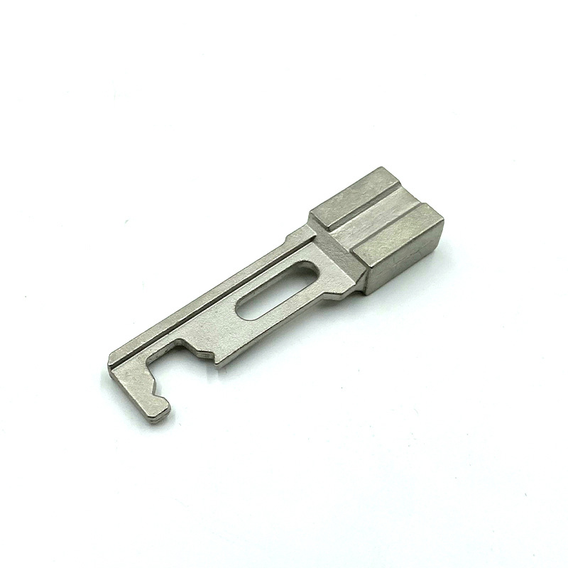 Grey metal color, key shape, ADC12 material, die casting parts