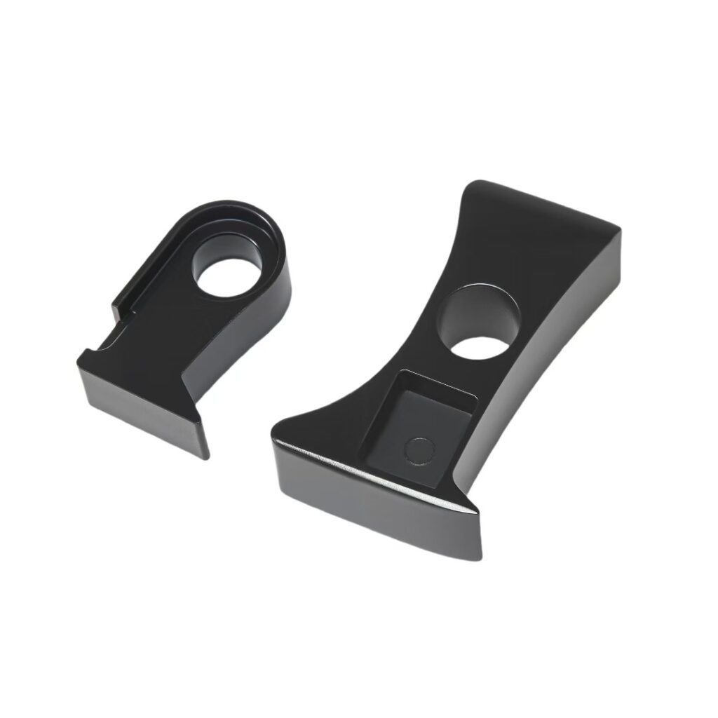 Black anodized, Aluminum materials, CNC parts