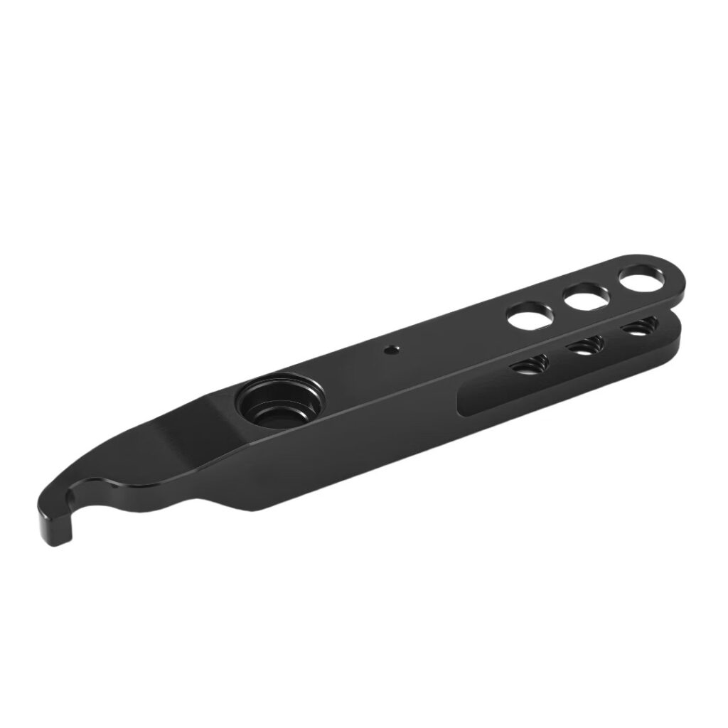 Black anodized, Aluminum materials, CNC parts