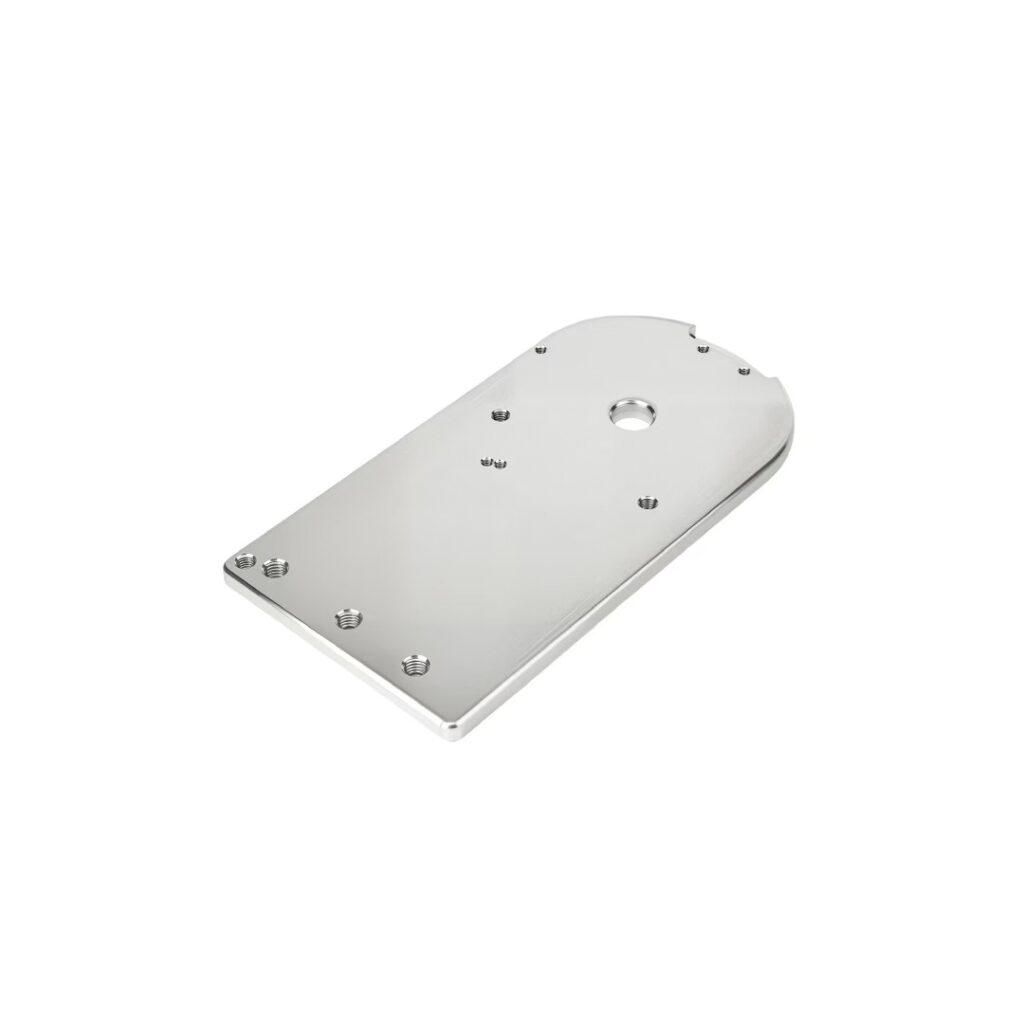 Silver anodized, Aluminum materials, CNC parts