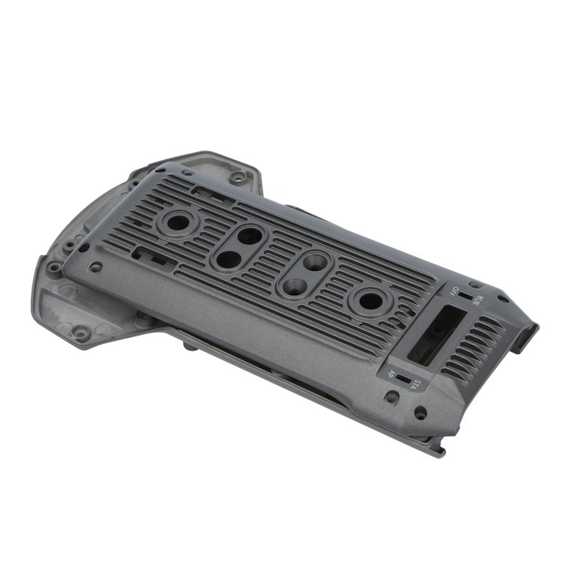 Shiny grey color, sunflower shape heat sink, die casting parts